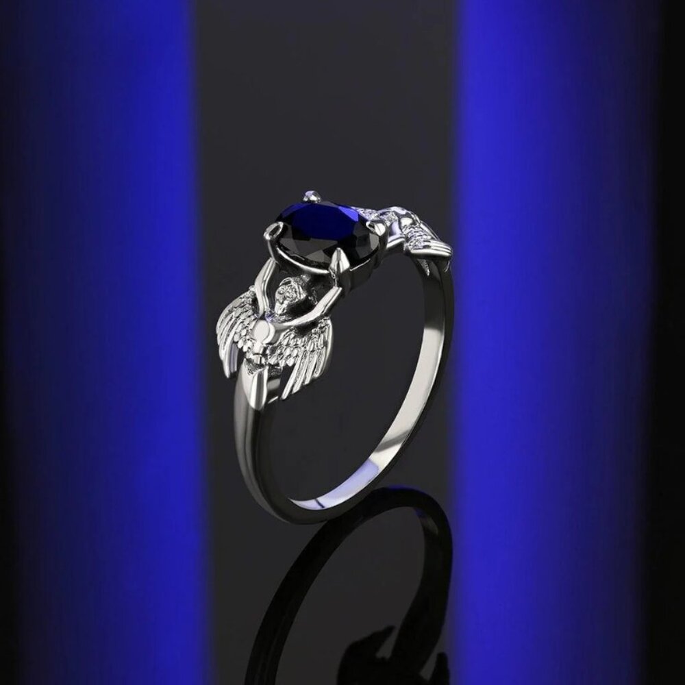 Fragrant Jewels Fallen Angel Ring